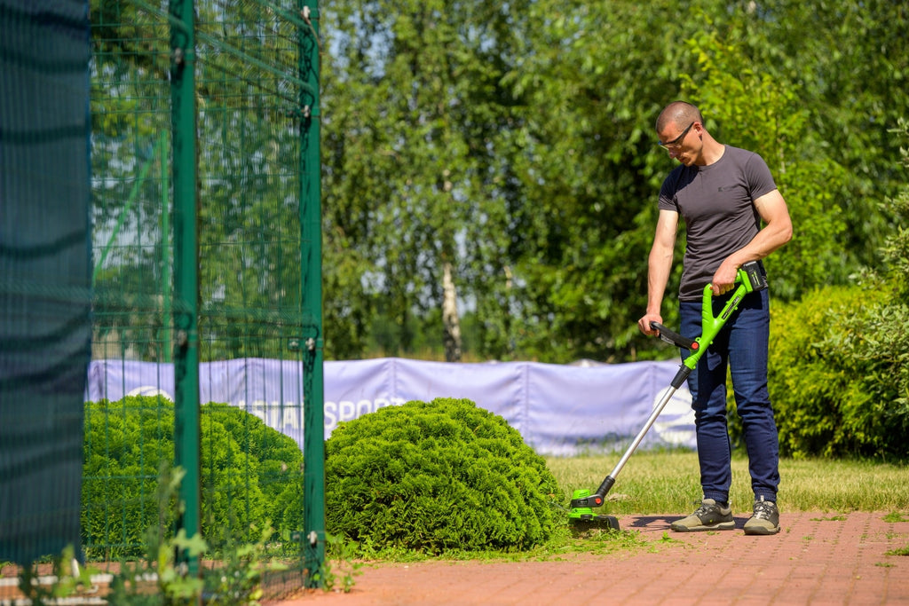 20V PODKASZARKA/PRZYCINARKA ŻYŁKOWA AKU DO TRAWY 4GARDEN APK2521S ZESTAW