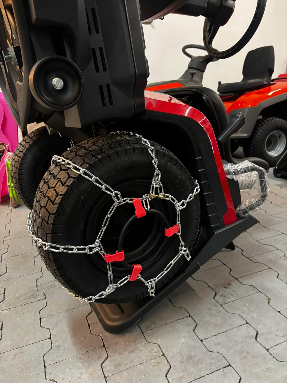 Łańcuchy na koła 18x8.50-8 do traktorka ogrodowego – komplet 2 szt.