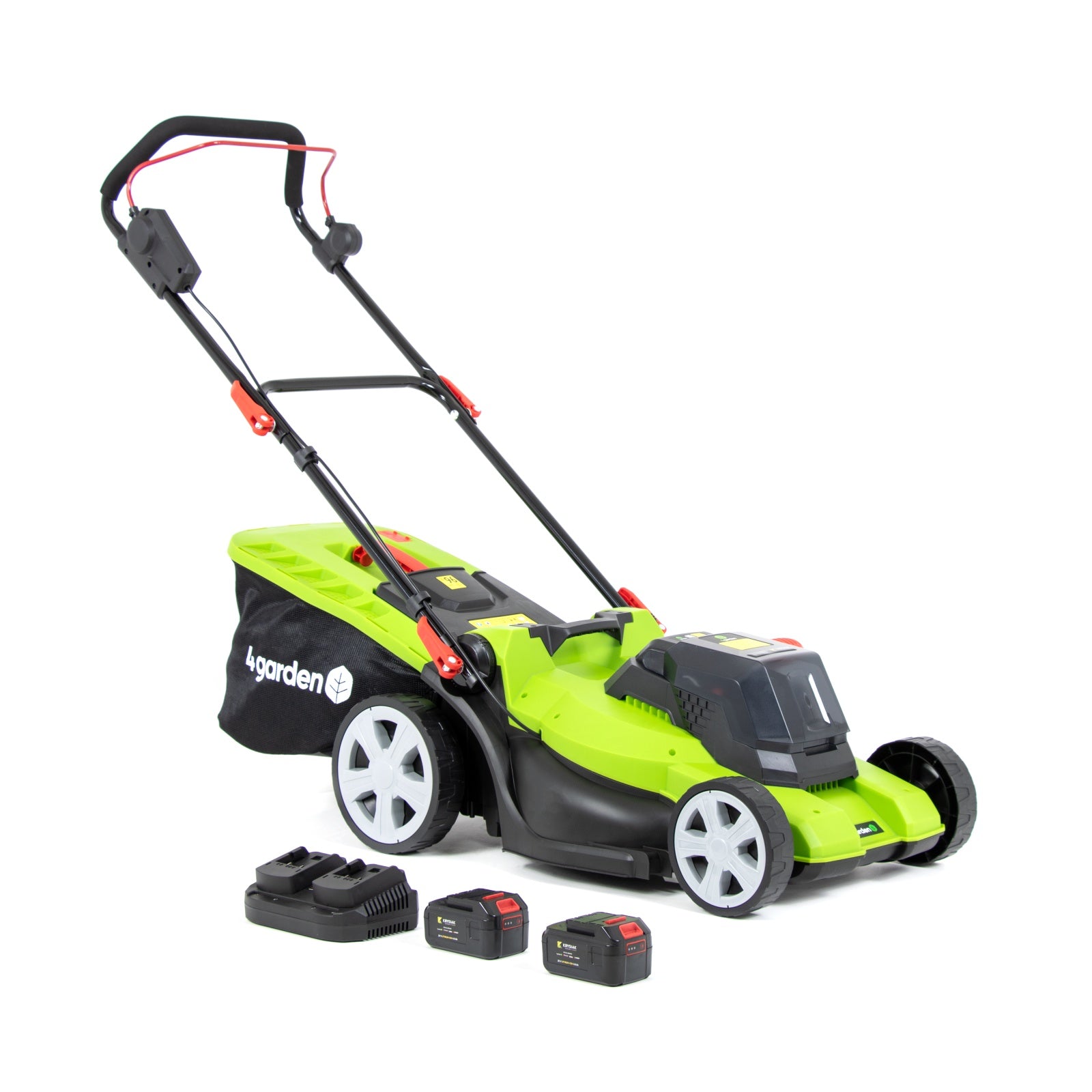 2x20V KOSIARKA AKUMULATOROWA 4GARDEN AM4422S 44cm ZESTAW