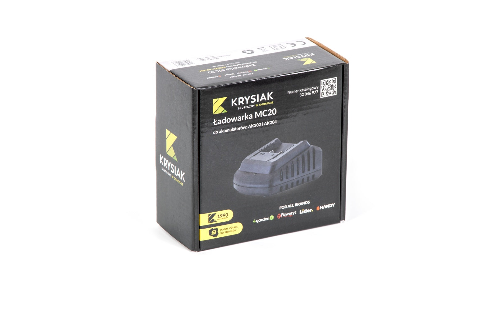 ŁADOWARKA DO AKUMULATORA 20V 2Ah i 4Ah KRYSIAK MC20 MIDDLE FOR ALL BRANDS 4garden Faworyt Pro Lider Handy