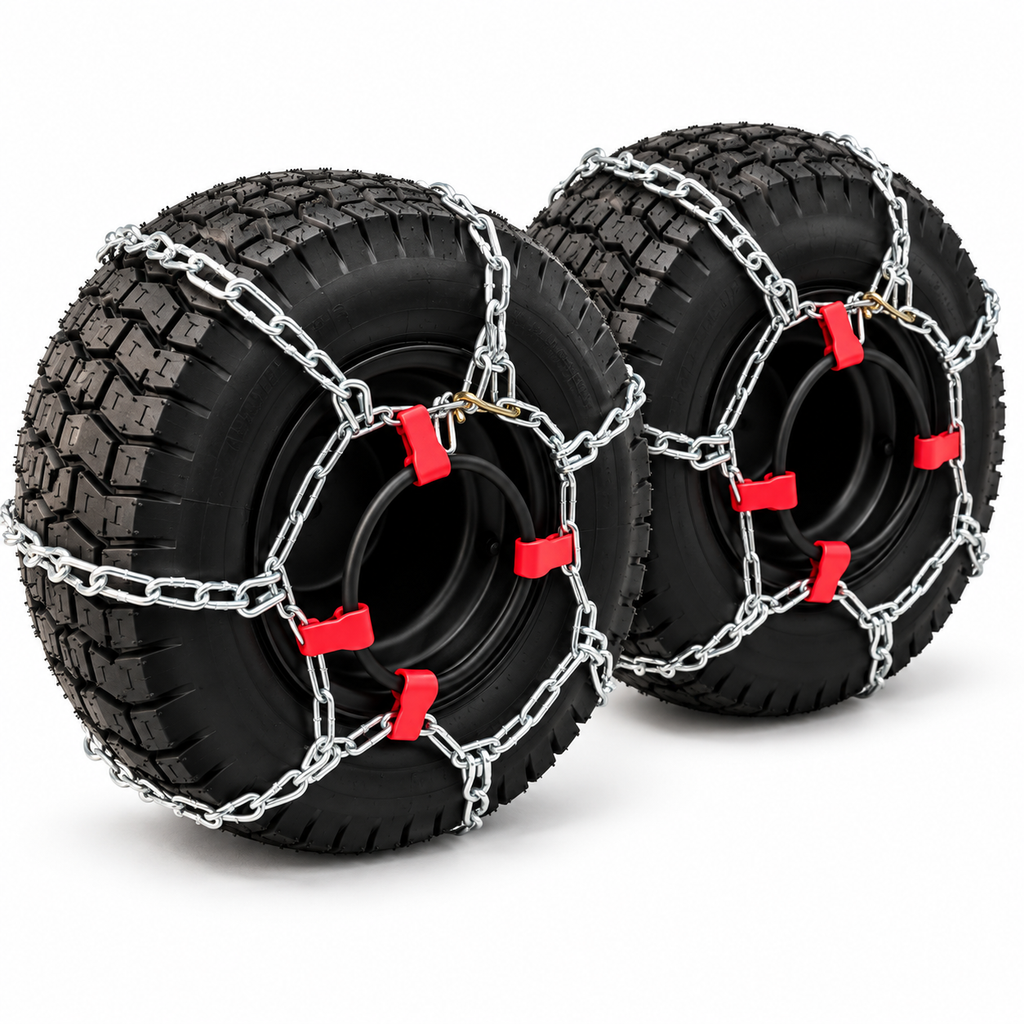 Łańcuchy na koła 18x8.50-8 do traktorka ogrodowego – komplet 2 szt.