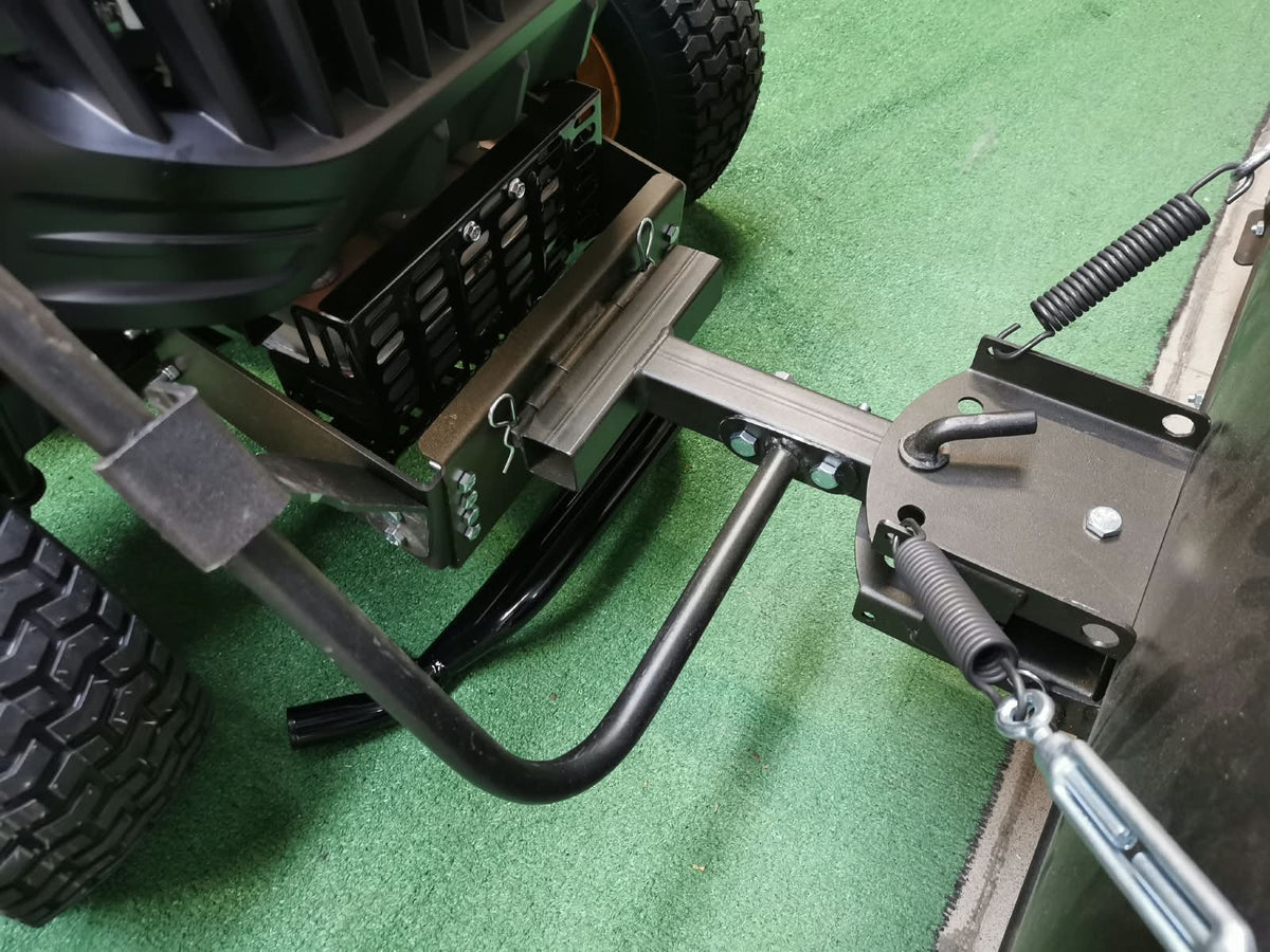 PŁUG DO ŚNIEGU DO TRAKTORKA – 120 CM do traktorków: AL-KO | Cub Cadet | Stiga | Husqvarna | Faworyt